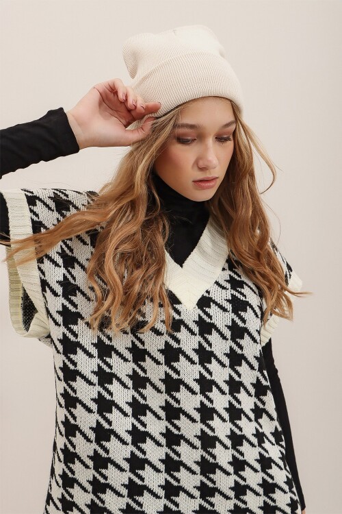 Krem Basic Pamuklu Bere