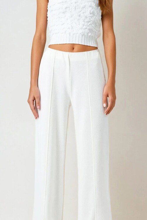 Beli Lastikli Cepsiz Palazzo Pantolon