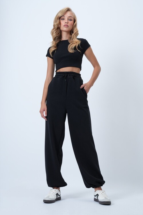 Kargo Cepli Jogger Pantolon