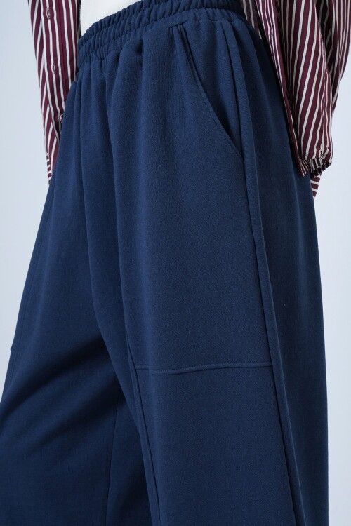Çift Cepli Dikiş Detaylı Jogger Pantolon