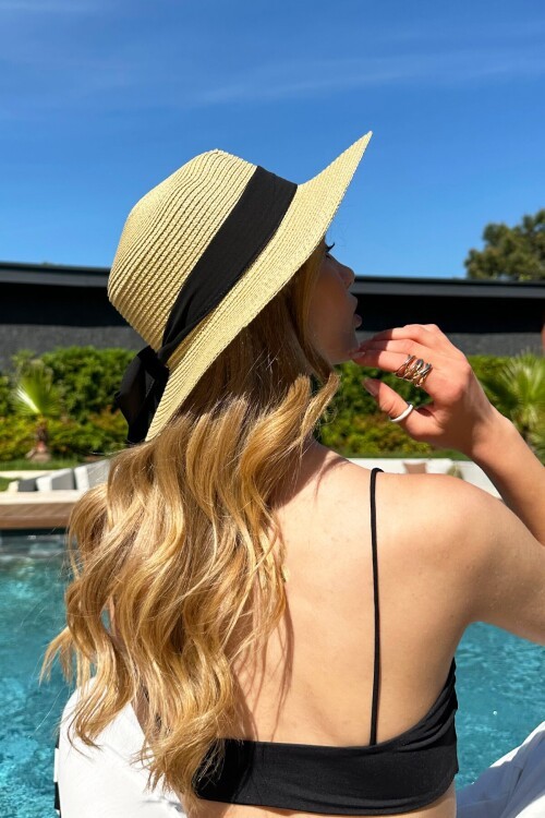 Midi Boy Kurdelalı Şapka