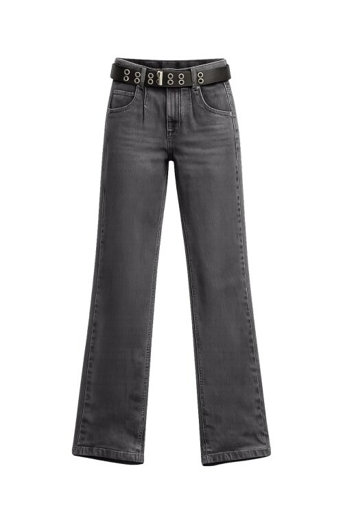 Antrasit Kemerli Palazo Jean