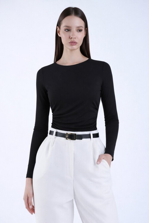 Drapeli Sandy Crop Bluz