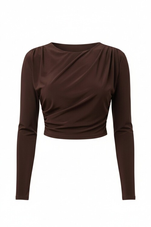 Drapeli Sandy Crop Bluz