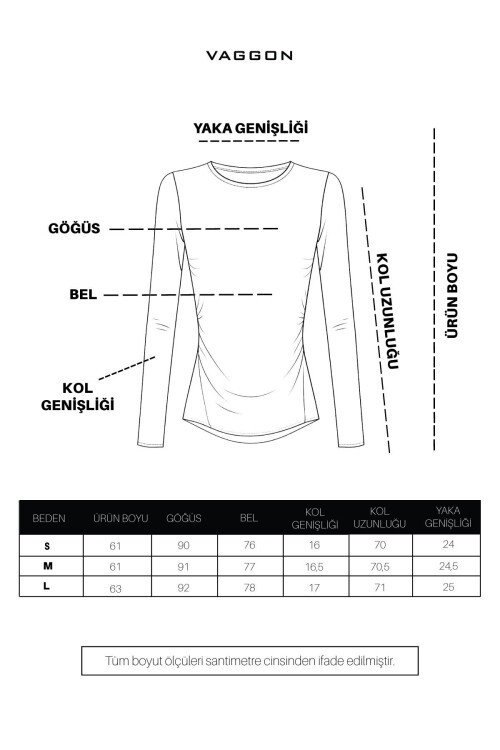 Kahverengi Bisiklet Yaka Tül Bluz