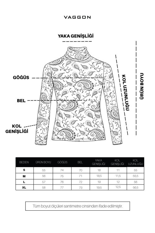 Siyah Dik Yaka İşlemeli Bluz