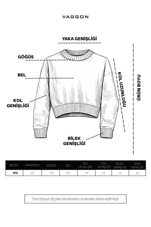 Haki Triko Kısa Kazak