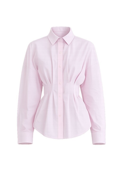 Büzgü Detaylı Gömlek