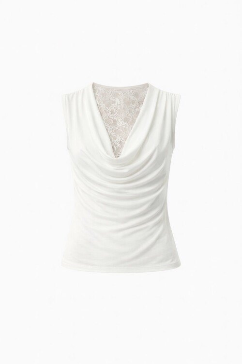 Dantelli Degaje Yaka Bluz