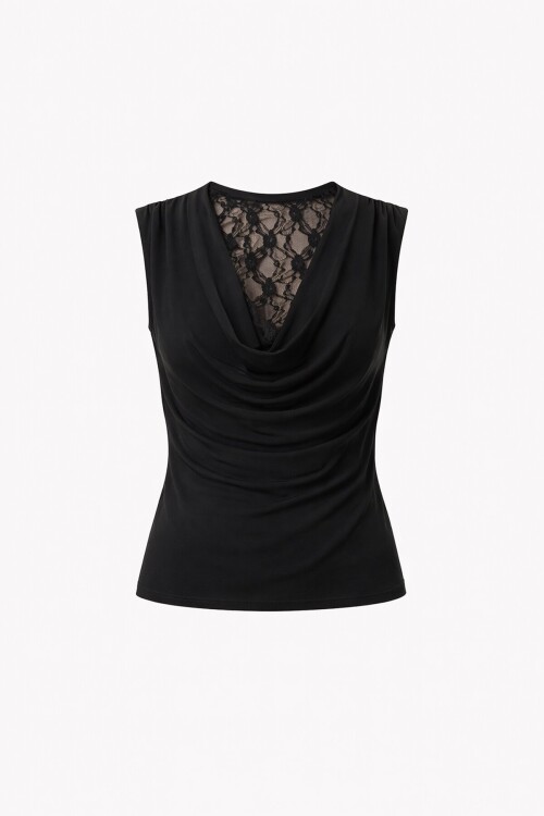 Dantelli Degaje Yaka Bluz