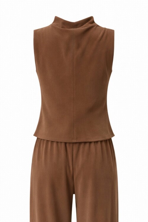 Degaje Yaka Kolsuz Bluz