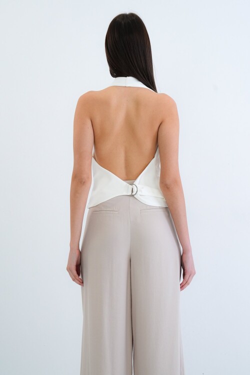 Düğme Kapamalı Klasik Yelek