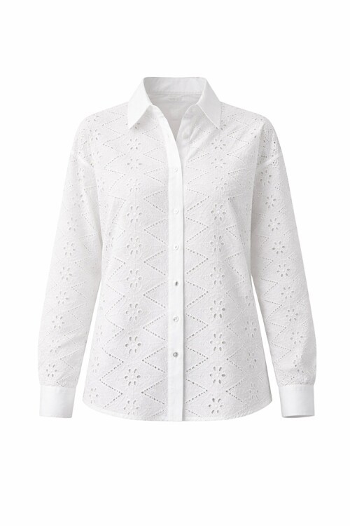 Fisto Detaylı Oversize Gömlek