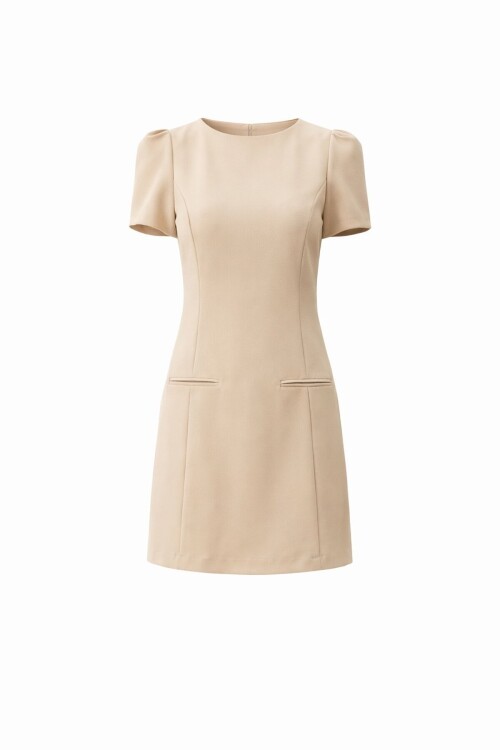 Kısa Kollu Mini Elbise