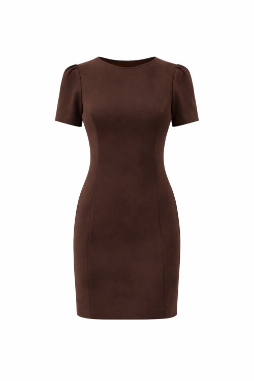 Kısa Kollu Mini Elbise