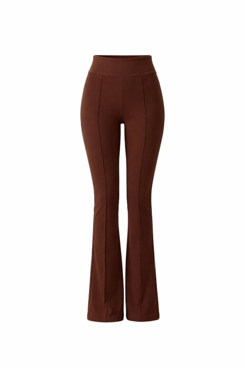 Yüksek Bel İspanyol Paça Pantolon