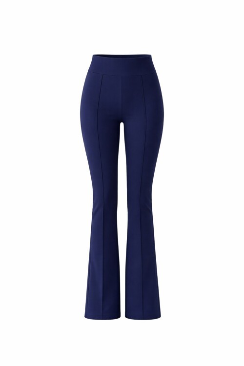 Yüksek Bel İspanyol Paça Pantolon