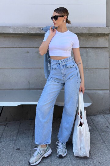 5 Cepli Baggy Jean Pantolon