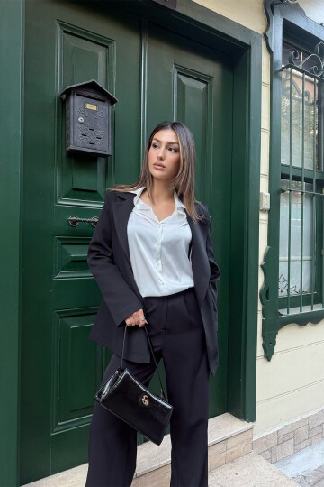 Blazer Ceket Ve Pantolon Takım