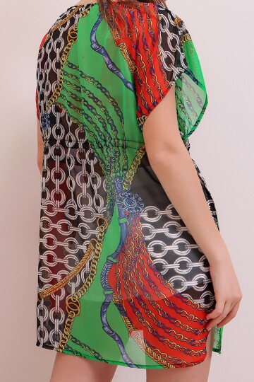 Desenli Kimono