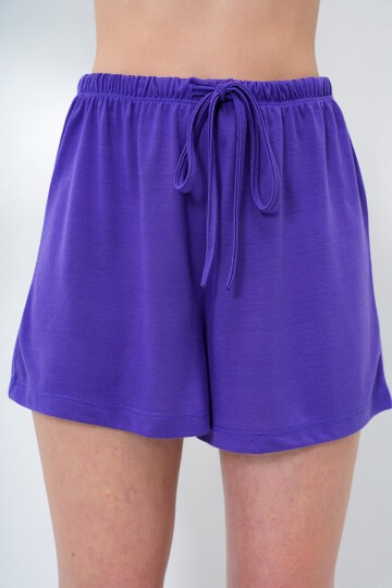 Limon Baskılı Pamuklu Basic T-Shırt Ve Şortlu Pijama Takımı