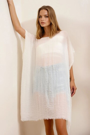 Oversize Pamuklu Kimono