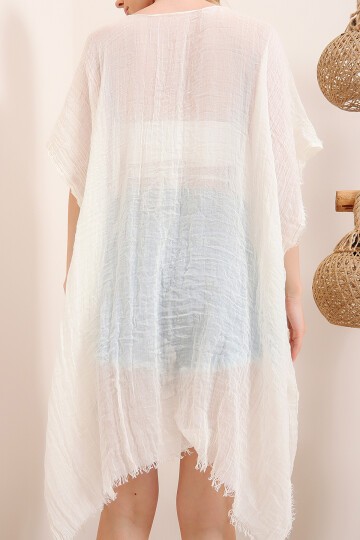 Oversize Pamuklu Kimono