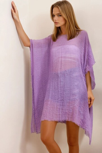 Oversize Pamuklu Kimono