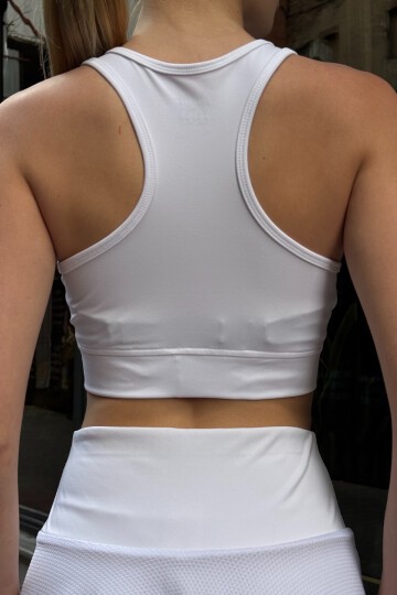 Beli Lastikli Şort Etek Crop Atlet Çanta Ve Kare Güneş Gözlüğü Takım Stay Fit V00024