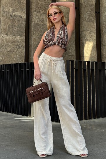 Pantolon Büstiyer Çanta Ve Gözlük - Boho Whispers V00052