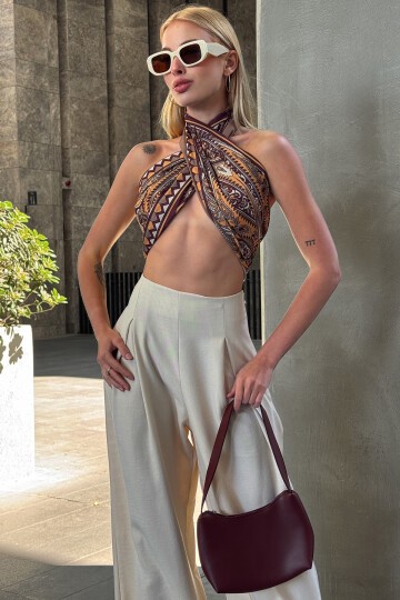 Mix Pantolon Büstiyer Çanta Ve Gözlük - Boho WhisperS V00050