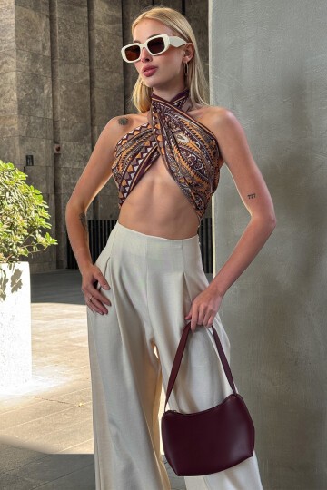 Mix Pantolon Büstiyer Çanta Ve Gözlük - Boho WhisperS V00050