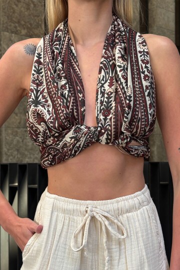 Mix Pantolon Büstiyer Çanta Ve Gözlük - Boho WhisperS V00052