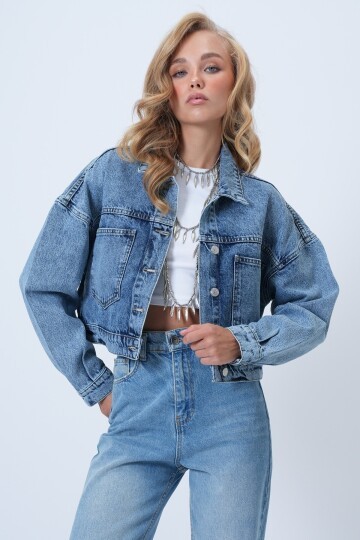 Trucker Denim Ceket