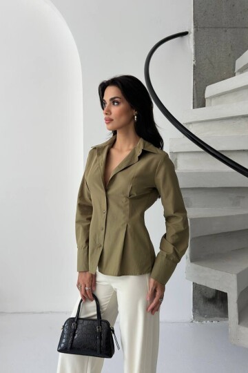 Beli Pensli Poplin Gömlek