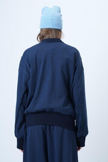 Dikiş Detaylı Oversize Tasarım Sweatshırt