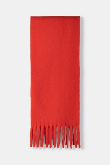 Püskül Detaylı Agnora Triko Şal