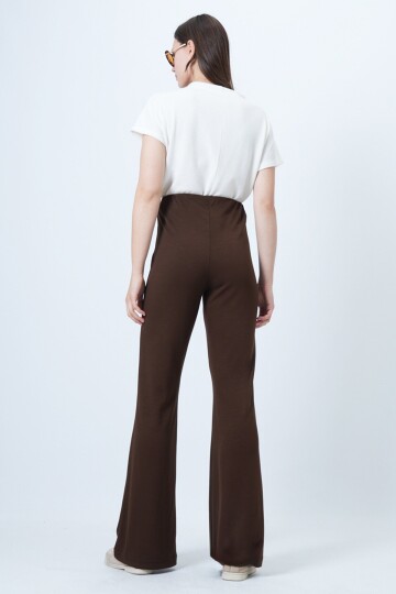 Beli Düğüm Detaylı Modal Pantolon