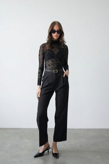 Beli Lastikli Palazzo Pantolon