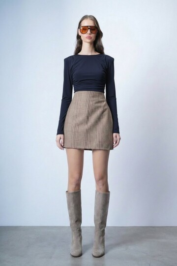 Drapeli Sandy Crop Bluz