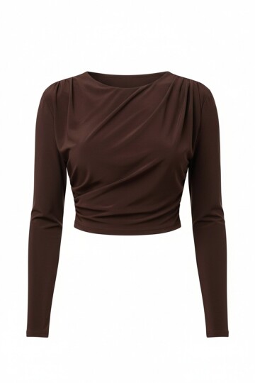 Drapeli Sandy Crop Bluz