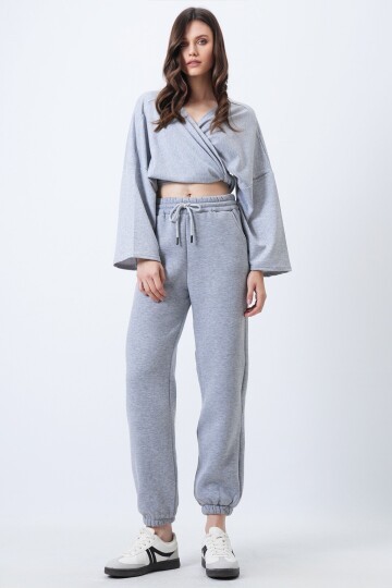 Grimelanj 3 İplik İçi Şardonlu Jogging Eşofman Altı