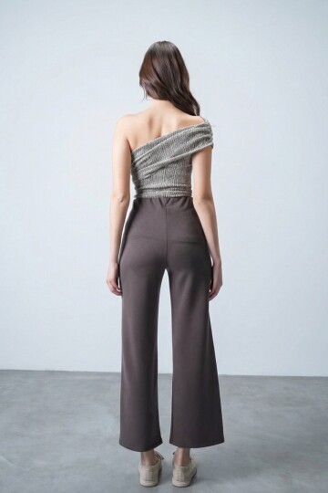 Vizon Likralı Modal Pantolon