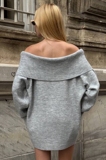 Madonna Yaka Uzun Kollu Triko Kazak