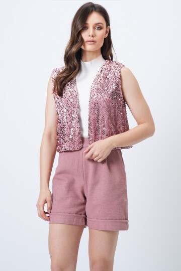 Pul Payet Astarlı Yelek