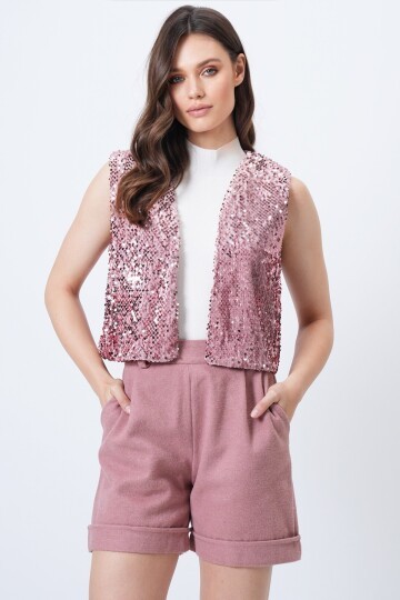 Pul Payet Astarlı Yelek