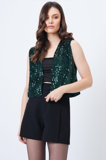 Pul Payet Astarlı Yelek