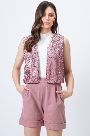 Pul Payet Astarlı Yelek