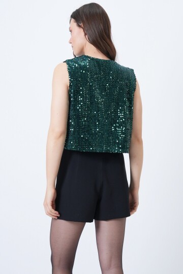 Pul Payet Astarlı Yelek