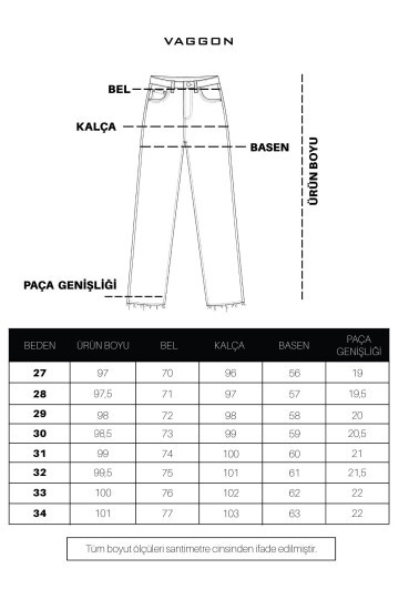 Açık Mavi Püsküllü Düz Paça Jean